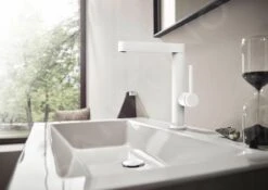 Hansgrohe Finoris - Wastafelkraan 230, Incl. Push-Open Afvoer En Draaibare Uitloop, Mat Wit 76060700 -Badkamer Luxe 2976e30df2aa77142e40aff5