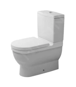 Duravit Starck 3 - Duoblokpot, Vario Afvoer, Met HygieneGlaze, Alpine Wit 0128092000