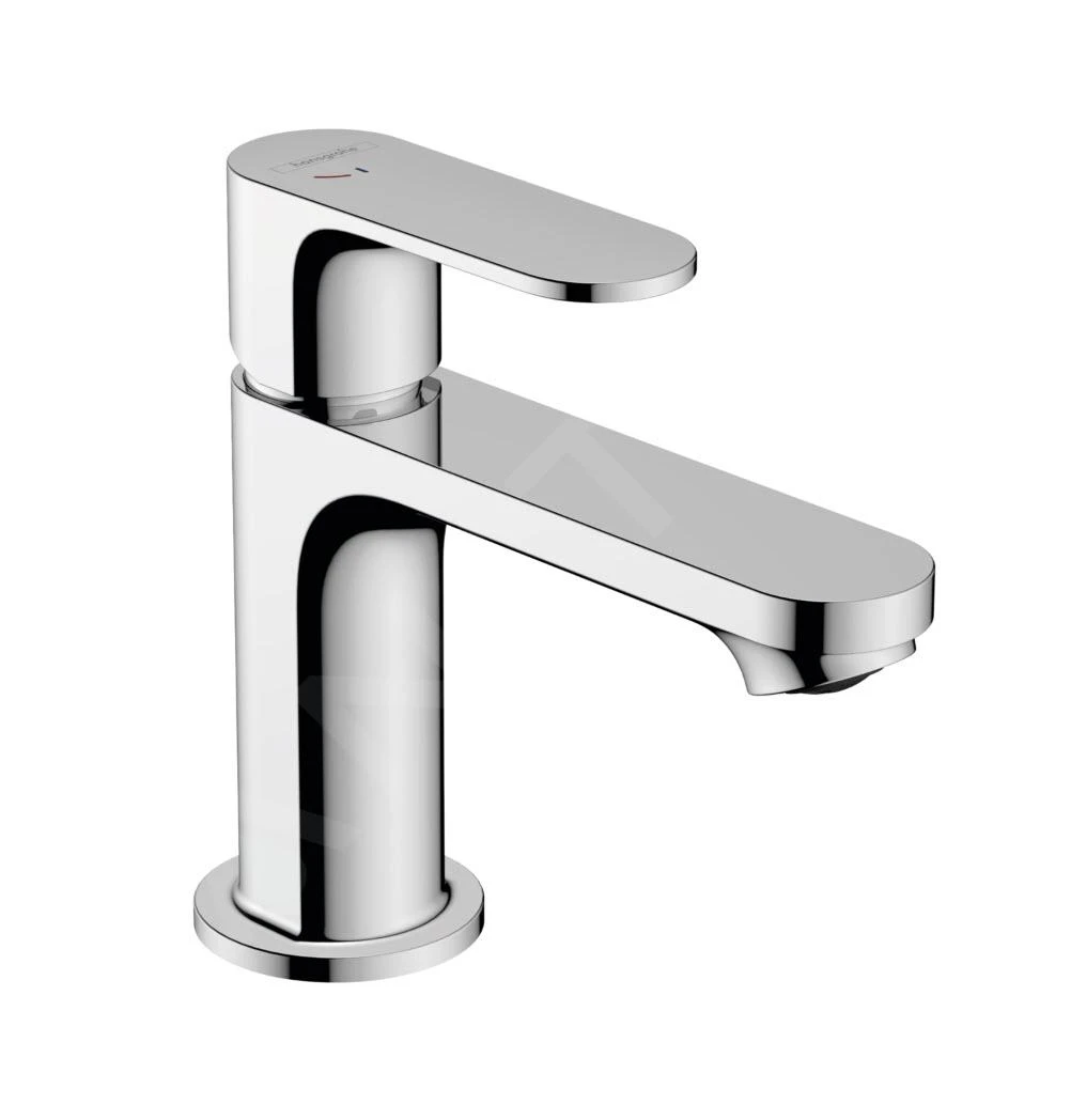 Hansgrohe Rebris S - Wastafelkraan Met Waste, CoolStart, Chroom 72513000 1 Hansgrohe Rebris S - Wastafelkraan Met Waste, CoolStart, Chroom 72513000