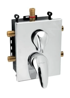 Novaservis Metalia 55 - Inbouwkraan Voor 3 Functies Met Binnenwerk, Chroom BOX55052RX,0