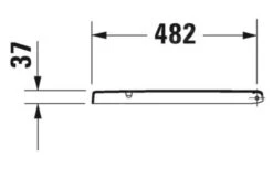 Duravit Darling New - WC-zitting, Wit 0063320000 -Badkamer Luxe 2af066c99624462ed87405d3