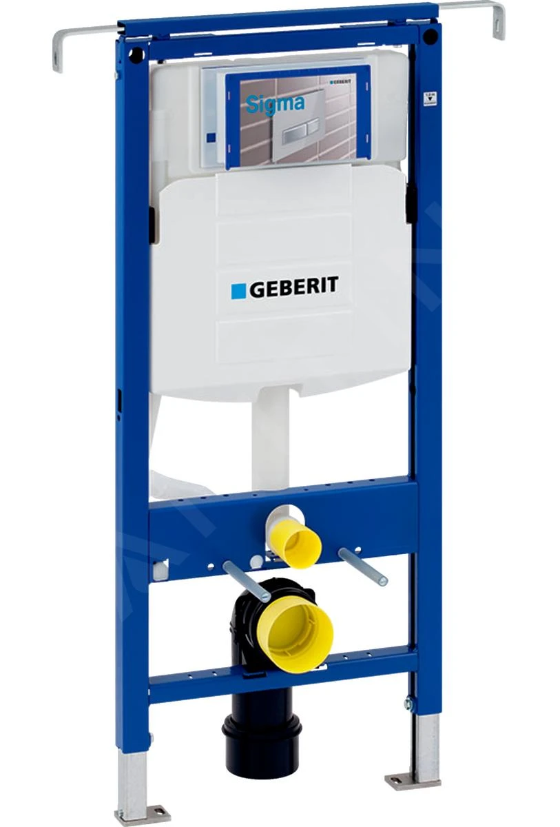 Geberit Duofix - Set Voorwandinstallatie, Closet Alpha Met WC-zitting, SIGMA30 Bedieningsknop, Mat Chroom/chroom 111.355.00.5 NR7 3 Geberit Duofix - Set Voorwandinstallatie, Closet Alpha Met WC-zitting, SIGMA30 Bedieningsknop, Mat Chroom/chroom 111.355.00.5 NR7 - Afbeelding 3