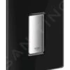 Grohe Skate Cosmo - Bedieningsplaat, Chroom/glas Velvet Black, Zwart 38846KS0