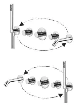 Paffoni Modular Box - Thermostatische Inbouwkraan, Voor 2 Uitgangen, Mat Wit MDE001BO -Badkamer Luxe 2d5a36455d84dadcef7c42eb