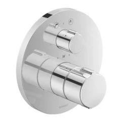 Duravit C.1 - Inbouw Thermostatische Badkraan, Voor 2 Functies, Chroom C15200018010