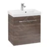 Villeroy & Boch Avento - Wastafelkast, 530x514x352 Mm, 1 Deur, Arizona Oak A88800VH