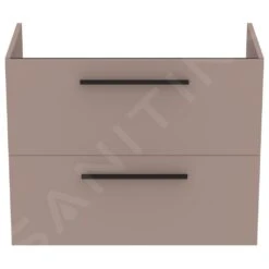 Ideal Standard I.Life A - Wastafelonderkast, 800x440x630 Mm, 2 Laden, Mat Beige T5256NH -Badkamer Luxe 2ee635d65c7eccc40c88d684