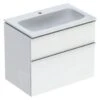 Geberit ICon - Wastafelonderkast Met Wastafel, 750x630x480 Mm, KeraTect, Glanzend Wit 502.332.01.2