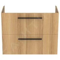 Ideal Standard I.Life S - Wastafelonderkast, 800x375x630 Mm, 2 Laden, Eiken T5295NX -Badkamer Luxe 2f45761ff4b10f3bbccc86d1
