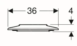 Geberit Selnova Comfort - WC-zitting Voor Gehandicapten, Square, Zonder Deksel, Karmozijn 500.134.00.2 -Badkamer Luxe 2f610ba0de90935aa11a5512