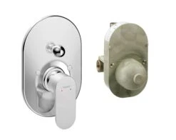 Hansgrohe Rebris S - Inbouw Badkraan, Met Inbouwdeel, Chroom 72448000 -Badkamer Luxe 2f85a9a583b97812f3cd6431