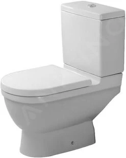 Duravit Starck 3 - Duoblokpot, Met WonderGliss, Wit 01260100001
