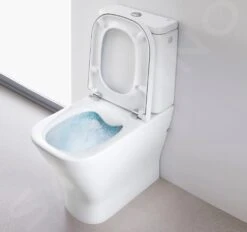 Roca The Gap - Duoblokpot, Vario Afvoer, Rimless, Wit A34273700H -Badkamer Luxe 2fada0f18716f36759939886