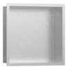 Hansgrohe XtraStoris Individual - Inbouwnis Met Designlijst, 300x300x100 Mm, Geborsteld Rvs 56097800