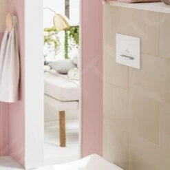 Villeroy & Boch ViConnect - WC-bedieningsplaat, Wit/chroom 92216168 6 Villeroy & Boch ViConnect - WC-bedieningsplaat, Wit/chroom 92216168 -Badkamer Luxe 32349e1857d9fd159a132ed2