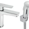 Novaservis Metalia 58 - Wastafelkraan Met Bidet Douche, Chroom 58015,0