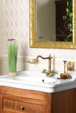 Sapho Reitano Rubinetteria Antea - Wastafelkraan Met Waste, Brons 3376 -Badkamer Luxe 33426597d660019523ff00d9