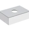 Geberit VariForm - Wastafelonderkast, 750x510x235 Mm, Met één Schuiflade, Aflegvlak En Sifon, Glanzend Wit/mat Wit 501.159.00.1