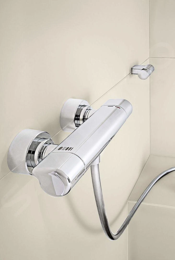 Hansa Care - Thermostatische Douchekraan, Thermo Cool, Chroom 08707100 3 Hansa Care - Thermostatische Douchekraan, Thermo Cool, Chroom 08707100 - Afbeelding 3