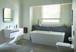 Ideal Standard Tonic II - Badrandmengkraan, 3-gats Installatie, Chroom A6349AA -Badkamer Luxe 3427fee40eedb71742cda466