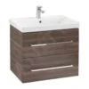 Villeroy & Boch Avento - Wastafelkast, 630x514x452 Mm, 2 Laden, Arizona Oak A89000VH