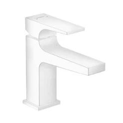 Hansgrohe Metropol - Wastafelkraan Met Afvoergarnituur Push-Open, Mat Wit 32500700