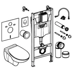 Grohe Solido - Toiletset Met Inbouwtoilet, Hangtoilet En Wc Bril Bau Ceramic, Softclose, Bedieningspaneel Skate Air, Chroom/wit 39888000 18 Grohe Solido - Toiletset Met Inbouwtoilet, Hangtoilet En Wc Bril Bau Ceramic, Softclose, Bedieningspaneel Skate Air, Chroom/wit 39888000 -Badkamer Luxe 346c00d575320ab3962a862c