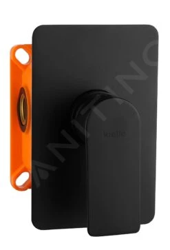 Kielle Vega - Inbouwkraan Voor 1 Uitgang, Met Inbouwdeel, Mat Zwart 10218204