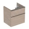 Geberit ICon - Wastafelonderkast, 59x62x48 Cm, 2 Laden, Eiken 502.303.JH.1
