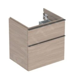 Geberit ICon - Wastafelonderkast, 59x62x48 Cm, 2 Laden, Eiken 502.303.JH.1