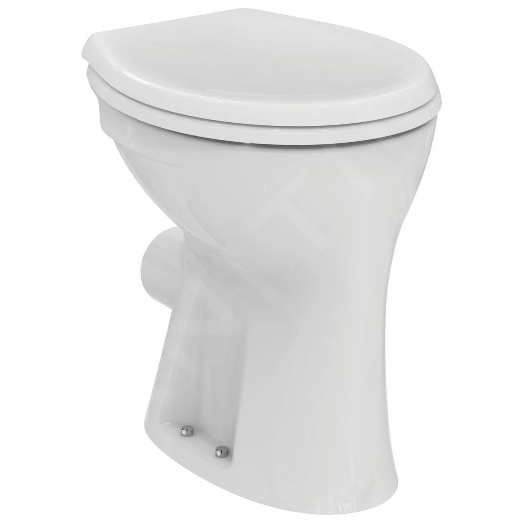 Ideal Standard Eurovit - Staande Wc, Barrièrevrij, Vlakspoel, Wit V311601 3 Ideal Standard Eurovit - Staande Wc, Barrièrevrij, Vlakspoel, Wit V311601 - Afbeelding 3