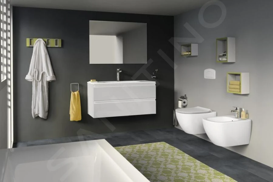 Ideal Standard ProSys - Toiletset- Inbouwreservoir, Closet, WC-zitting Tesi, Oleas M1 Bedieningsplaat, Wit ProSys120M SP16 7 Ideal Standard ProSys - Toiletset- Inbouwreservoir, Closet, WC-zitting Tesi, Oleas M1 Bedieningsplaat, Wit ProSys120M SP16 - Afbeelding 7