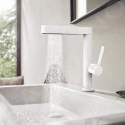 Hansgrohe Finoris - Wastafelkraan 230, Incl. Push-Open Afvoer En Uittrekbare Douche, EcoSmart, Mat Wit 76063700 13 Hansgrohe Finoris - Wastafelkraan 230, Incl. Push-Open Afvoer En Uittrekbare Douche, EcoSmart, Mat Wit 76063700 -Badkamer Luxe 36a4dbc065e2ecee1d5614e4