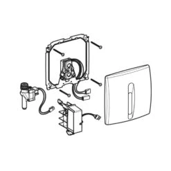 Geberit Spoelsystemen - Elektronische Bedieningsplaat Voor Urinoir, Netvoeding, Mat Wit 115.817.46.5 -Badkamer Luxe 3743b5863a58752c5e2af08d 1