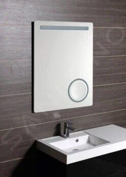 Sapho Astro - Spiegel 600x800 Mm, LED Verlichting, Cosmeticaspiegel MIRL2 -Badkamer Luxe 375d3d8fe17cd36e81e4b0f9