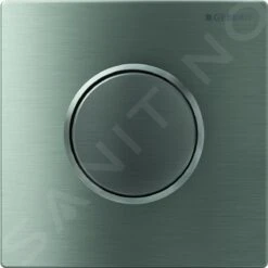 Geberit Sigma10 - Urinoirsturing Pneumatisch, Bedieningsplaat 10, RVS Look 116.015.SN.1