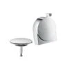 Hansgrohe Exafill S - Afdekset Voor Badafvoer, Chroom 58117000