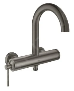 Grohe Atrio - Badkraan, Geborsteld Hard Graphite 32652AL3