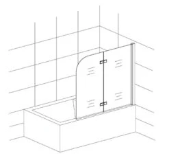 Lansanit LitEX - Badscherm 2 Delig 1000x1400 Mm, Helder Glas H2P 5 Lansanit LitEX - Badscherm 2 Delig 1000x1400 Mm, Helder Glas H2P -Badkamer Luxe 38a628a6e4128384e89aa0a1