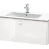 Duravit Brioso - Wastafelonderkast 442x1020x479 Mm, 1 Lade, Glans Wit BR400302222