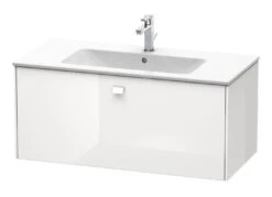 Duravit Brioso - Wastafelonderkast 442x1020x479 Mm, 1 Lade, Glans Wit BR400302222
