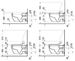 Duravit Starck 3 - Wandcloset Voor SensoWash, Wit 2226590000 7 Duravit Starck 3 - Wandcloset Voor SensoWash, Wit 2226590000 -Badkamer Luxe 394285b1a11c6449e2c3edf8