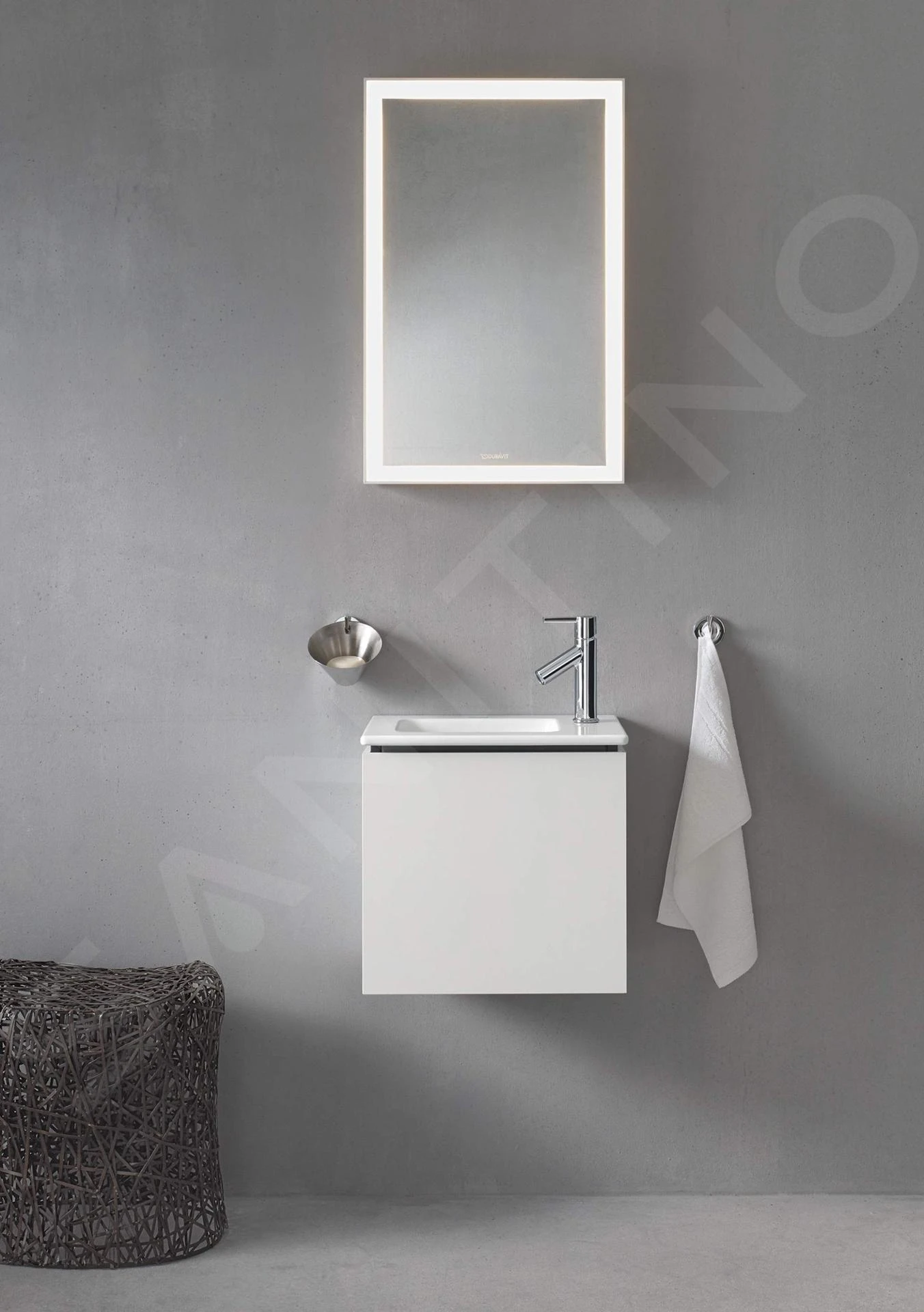 Duravit L-Cube - Wastafelonderkast 400x420x294 Mm, Scharnieren Links, Wit Mat LC6272L1818 3 Duravit L-Cube - Wastafelonderkast 400x420x294 Mm, Scharnieren Links, Wit Mat LC6272L1818 - Afbeelding 3