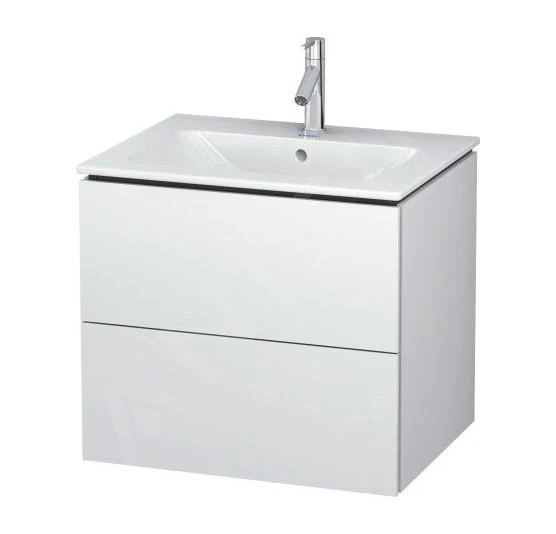 Duravit L-Cube - Wastafelonderkast 550x620x481 Mm, 2 Laden, Wit Mat LC624001818 1 Duravit L-Cube - Wastafelonderkast 550x620x481 Mm, 2 Laden, Wit Mat LC624001818