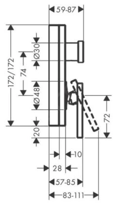 Axor Edge - Afbouwdeel Voor Inbouwkraan, Chroom 46420000 4 Axor Edge - Afbouwdeel Voor Inbouwkraan, Chroom 46420000 -Badkamer Luxe 3b0803194b24a4b68a2a5308