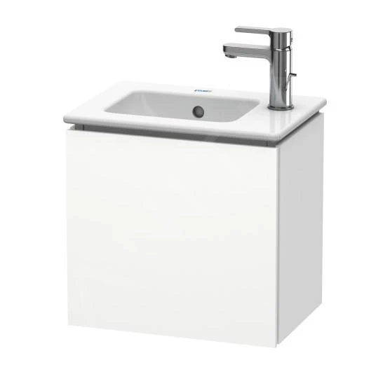 Duravit L-Cube - Wastafelonderkast 400x420x294 Mm, Scharnieren Links, Wit Mat LC6272L1818 1 Duravit L-Cube - Wastafelonderkast 400x420x294 Mm, Scharnieren Links, Wit Mat LC6272L1818