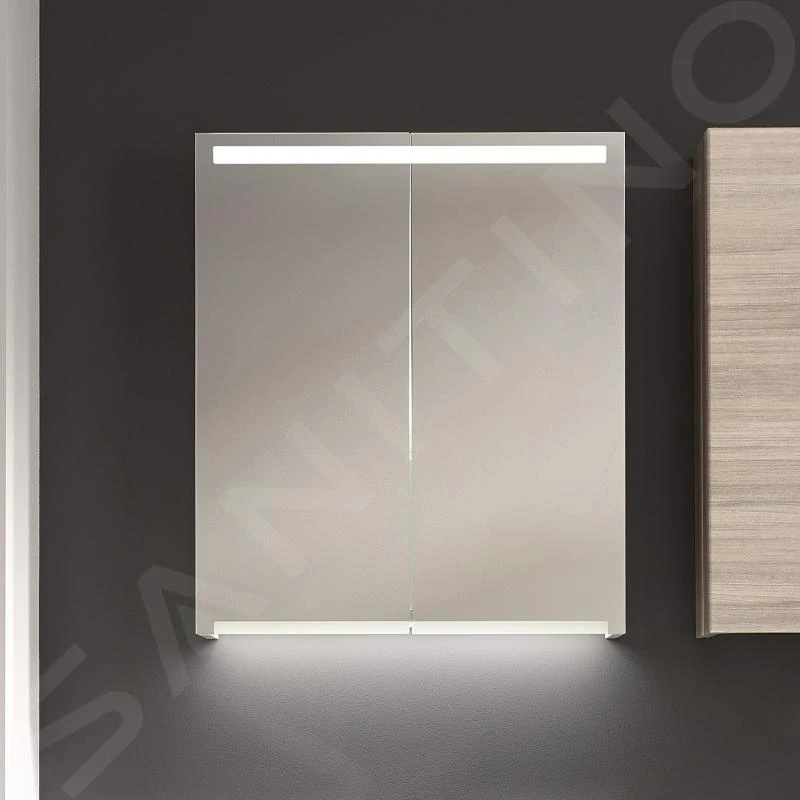 Geberit Option - Spiegelkast Met Verlichting, 600x700x150 Mm 500.582.00.1 5 Geberit Option - Spiegelkast Met Verlichting, 600x700x150 Mm 500.582.00.1 - Afbeelding 5