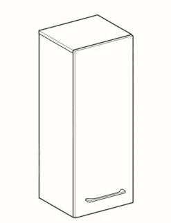 Geberit Selnova Square - Spiegelkast 850x330x297 Mm, 1 Deur, Glanzend Wit 501.276.00.1 -Badkamer Luxe 3c160545874b9c8987e1b1ae