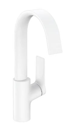 Hansgrohe Vivenis - Wastafelkraan 210, Incl. Afvoergarnituur En Draaibare Uitloop, EcoSmart, Mat Wit 75030700