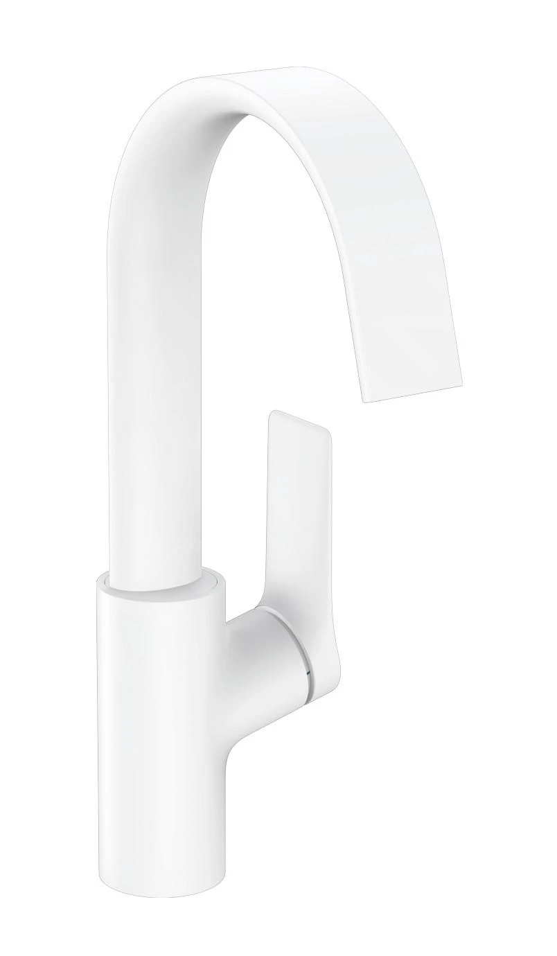 Hansgrohe Vivenis - Wastafelkraan 210, Incl. Afvoergarnituur En Draaibare Uitloop, EcoSmart, Mat Wit 75030700 1 Hansgrohe Vivenis - Wastafelkraan 210, Incl. Afvoergarnituur En Draaibare Uitloop, EcoSmart, Mat Wit 75030700